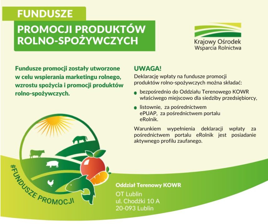 Miniaturka artykułu Fundusze Promocji Produktów Rolno – Spożywczych